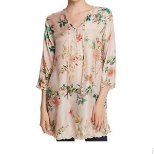 ❌❌SOLD❌❌Johnny Was Silk Tunic